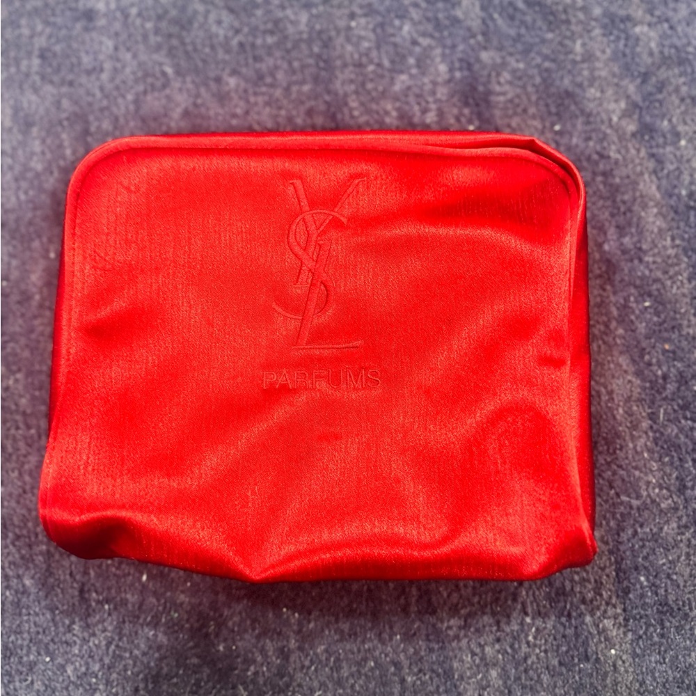 Yves Saint Laurent Scarlet Red Pouch